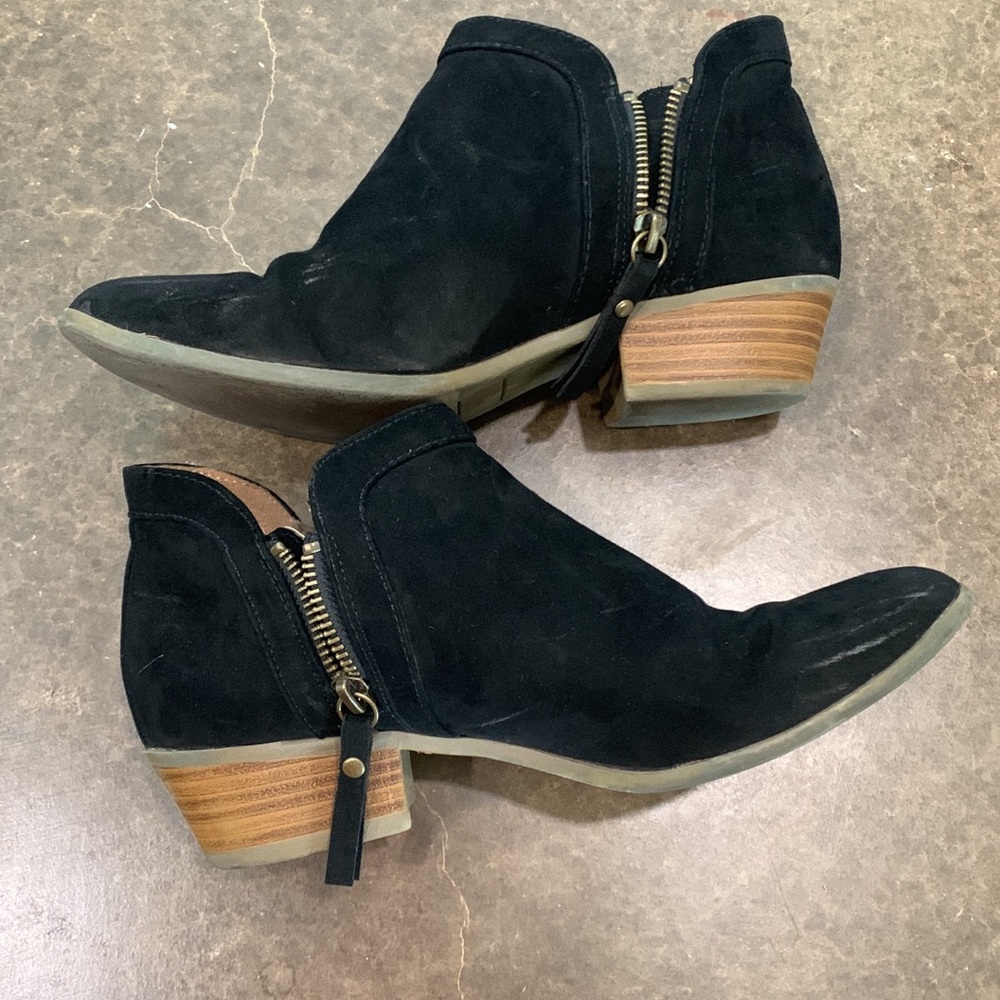 Black Booties, JustFab